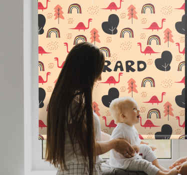 Jurassic nordic tema skräddarsydda fönster - Tenstickers