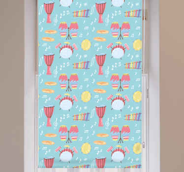 Store enrouleur original modèles d'instruments de musique - TenStickers