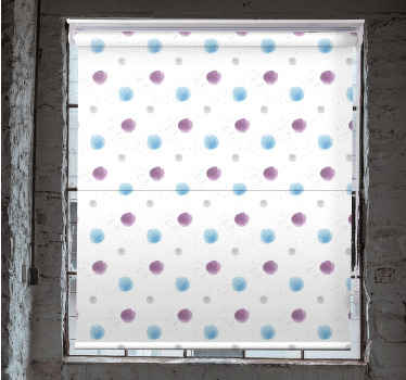 Colorful patterned dots blind children - TenStickers