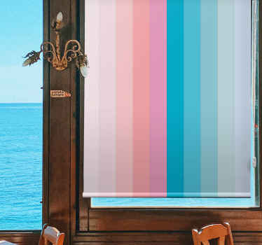 Tons pastel bloqueiam as cortinas da sala de estar - TenStickers