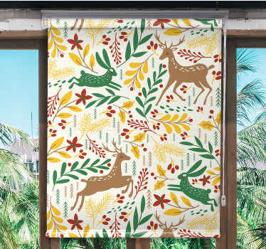 Reorganize seu espaço com nosso padrão de cervo cinza, mais flores e plantas cegas e dê a si mesmo um pouco de privacidade e sombra! Bolsa online!