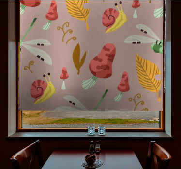 Höstens fauna och flora och växtRullgardiner - Tenstickers