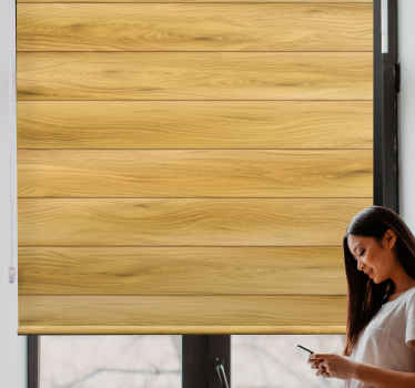 Light wood pattern Texture and pattern blind - TenStickers