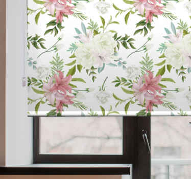 Rollo Fenster Elegant einfaches blumenarrangement - TenStickers