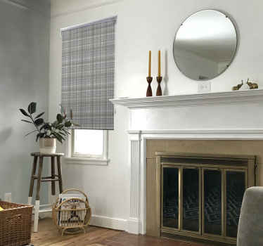 Green tartan Classic blind - TenStickers