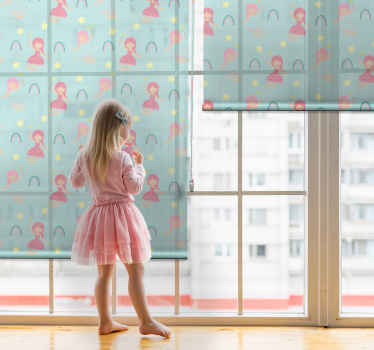 Estor habitación infantil Hadas Arcoiris - TenVinilo