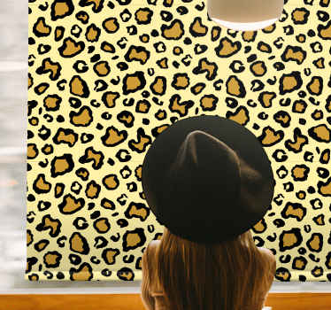 Rolo zavjese više životinja tema leopardovih pjega - TenStickers