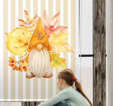 Store enrouleur autres exposition de nains d'automne - TenStickers