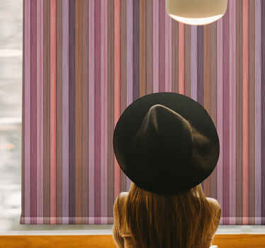 Rollo modern Holzstruktur graue und rosa Farben - TenStickers