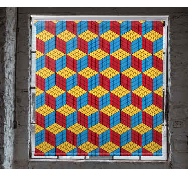 Rubik cube original pattern Other blind - TenStickers