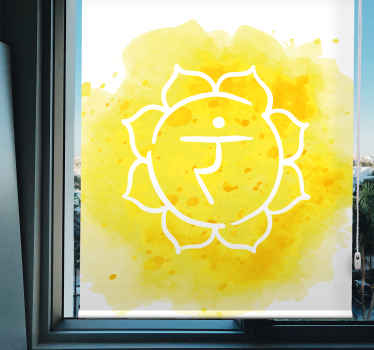 Store enrouleur motif zen symbole des chakras - TenStickers