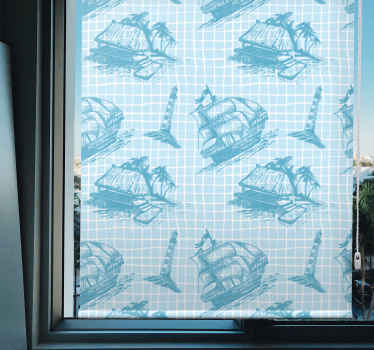 Westwind toile design More vintage roller blind - TenStickers
