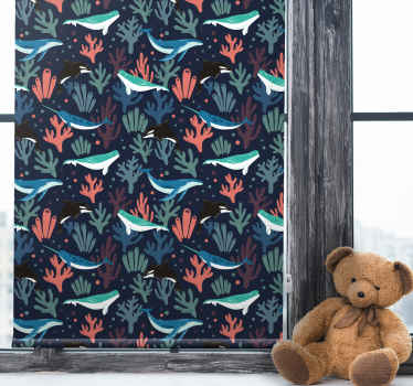 Kind Rollos Lebendige meerestiere tiefsee - TenStickers