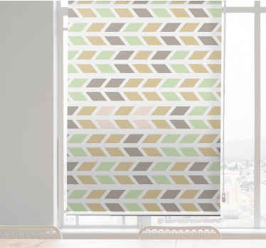 Chevron arrow patterns modern blind - TenStickers