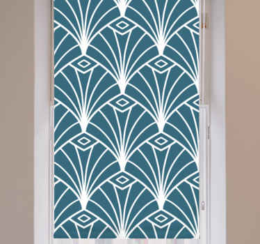 Fenster Rollo modern stylische fächermuster - TenStickers