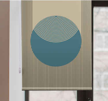 Geometrické barvy země moderníroleta - TenStickers