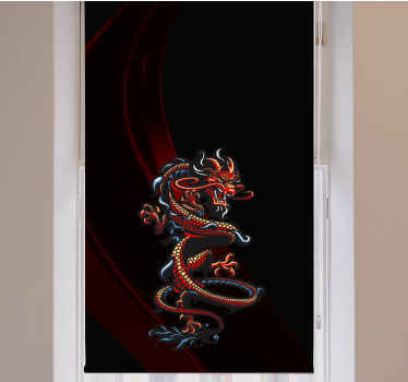 Rolo zavjese životinje azijsko mitsko biće - TenStickers