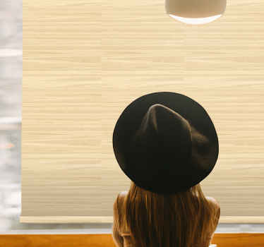 “japandi”设计木质效果客厅百叶窗 - TenStickers