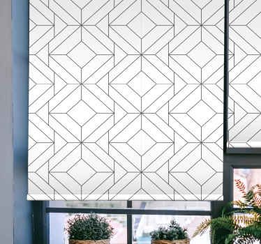 Geometric Figure Blocks modern blind - TenStickers