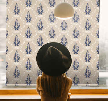 Graceful botanical theme elegant blind - TenStickers