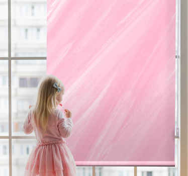 Store enrouleur textures et motifs rayures roses douces - TenStickers