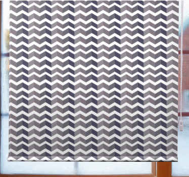 Cortina roller textura tendencia del patrón chevron - TenVinilo