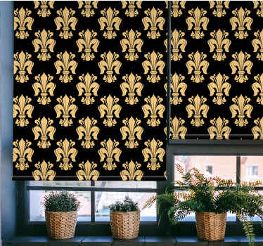Fleur-de-lis Classic blind - TenStickers