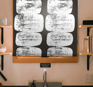 Tende a rullo motivi pennellate astratte - TenStickers