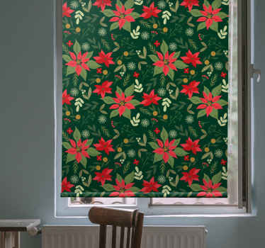 Leaves Christmas Decorations blind - TenStickers