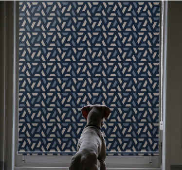 Geometric Composition Style modern blind - TenStickers