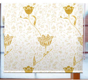 Botanical Wild FLowers Flower blind - TenStickers