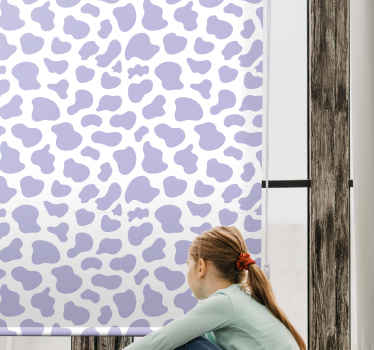 Spotted Purple Pattern blind children - TenStickers