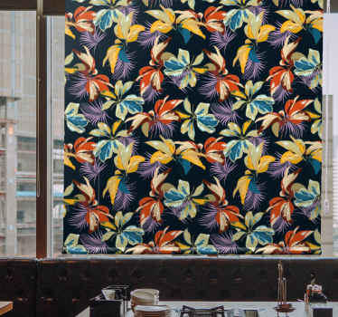 Lírio-tigre desenho floral cego para flores - TenStickers