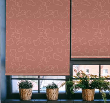 Store enrouleur autres formes organiques abstraites - TenStickers