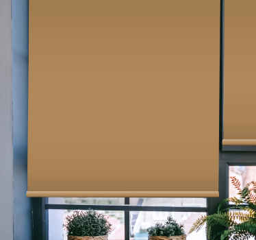Apple cinnamon colors Home office blind - TenStickers