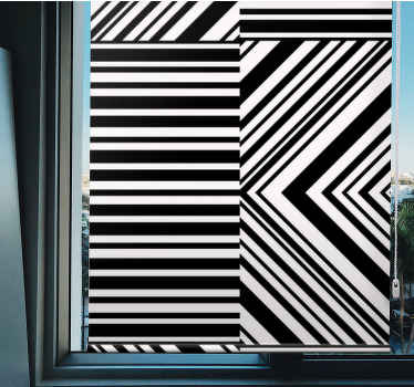 Linear Geometric Patterns pattern roller blind - TenStickers