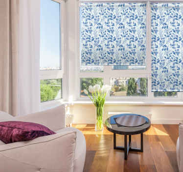 시든 나뭇잎 새로운 향수 스타일" 꽃 블라인드 - TenStickers