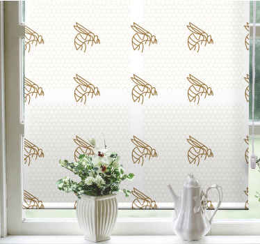 Store enrouleur animaux motif d'abeille - TenStickers