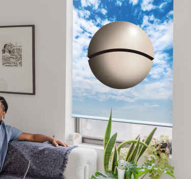 Stores avec des dessins Sphère - TenStickers