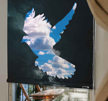 Stores avec un dessin colombe - TenStickers