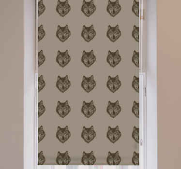 Roleta w zwierzęta Wilk europejski - TenStickers