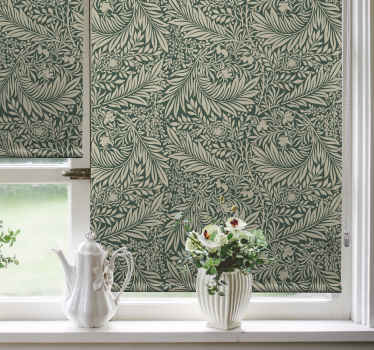 Klassische Rollos Jugendstil Blumenmuster - TenStickers