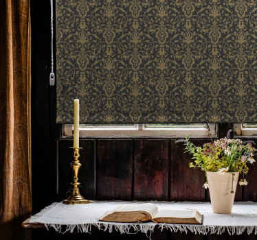 Stores ornements gothiques style damassé - TenStickers