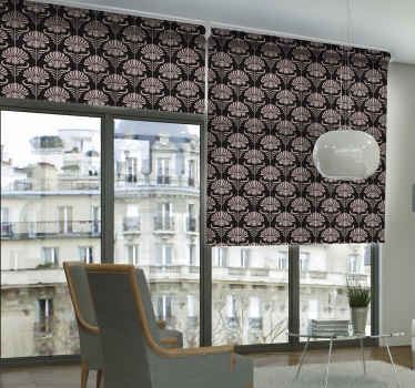 Stores enrouleurs motifs art nouveau floral - TenStickers