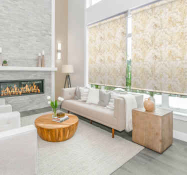 Damask vintage pattern vintage roller blind - TenStickers