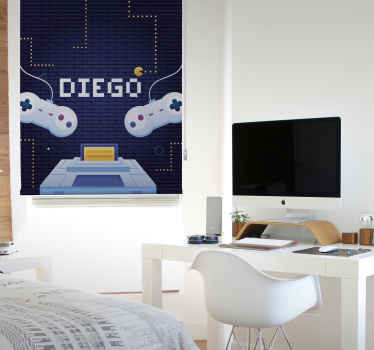 Videogames Custom printed window shade - TenStickers