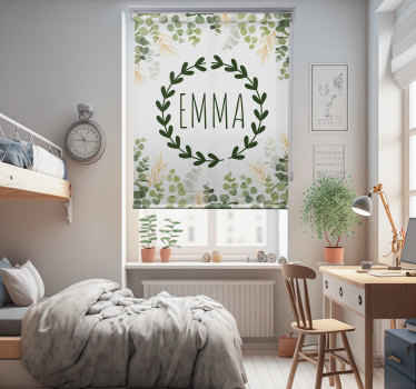 Redőnyök gyerekek egyedi babérkoszorú - TenStickers