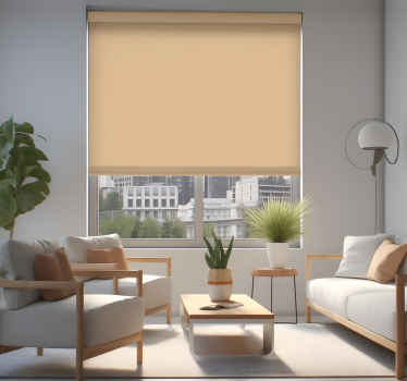 Store enrouleur salon couleur blé - TenStickers