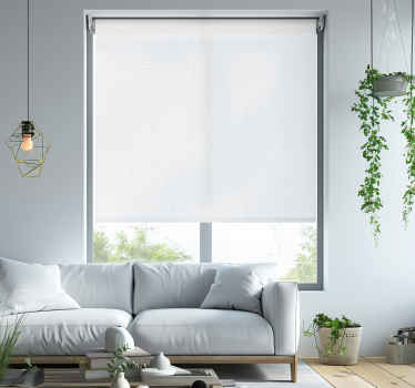 Store blanc motif à rayures - TenStickers