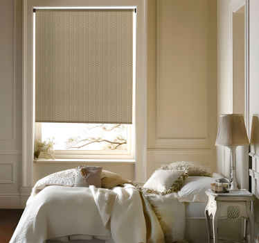 Rollo Fenster Elegant beige stoffimitat - TenStickers